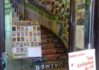 1.b./MŰVÉSZTELEPEK:Atelier des Portes Ouvertes Rivoli 59. PARIS 9
